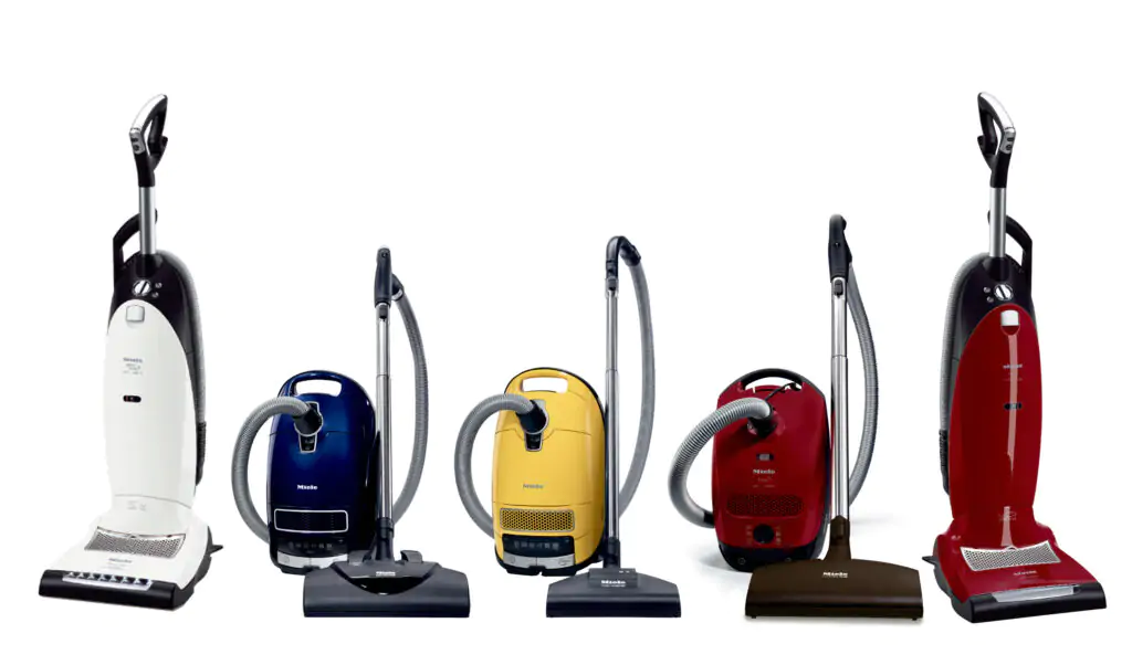 Miele vacuum cleaner range